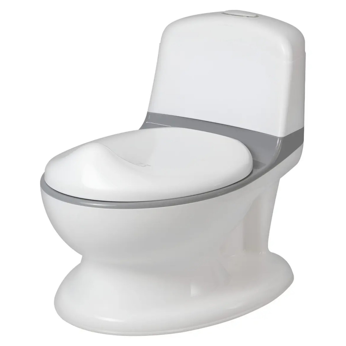 Entrenador para Ni&ntilde;os con Sonido Realista de Descarga de Agua Ba&ntilde;o Blanco image number null