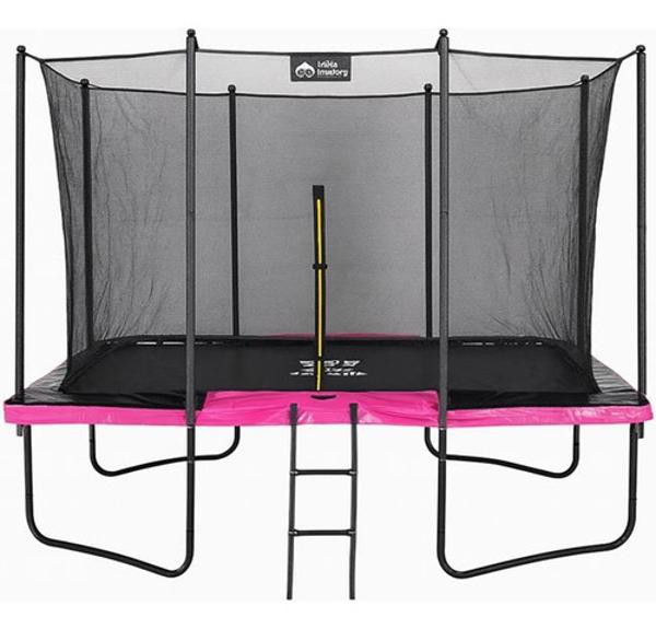 Trampolin Rectangular 10x7ft Brincolin Malla Seguridad Little Monkey image number null