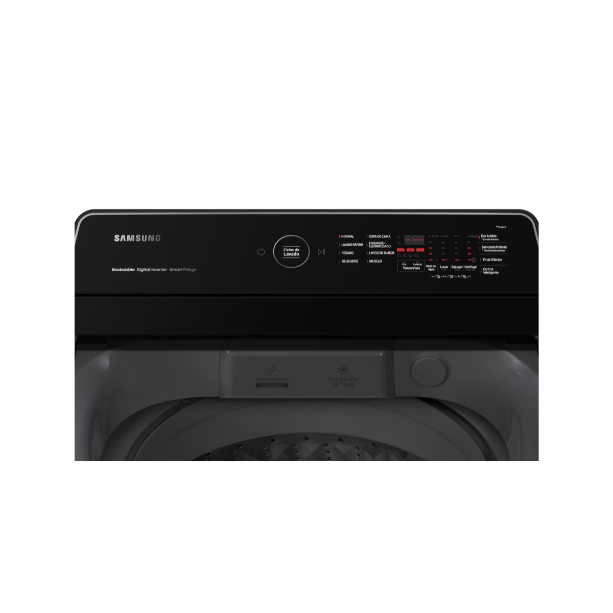 Lavadora Autom&aacute;tica Samsung 19 Kilos Carga Superior Digital Inverter Blanca WA19CG6442BW image number null