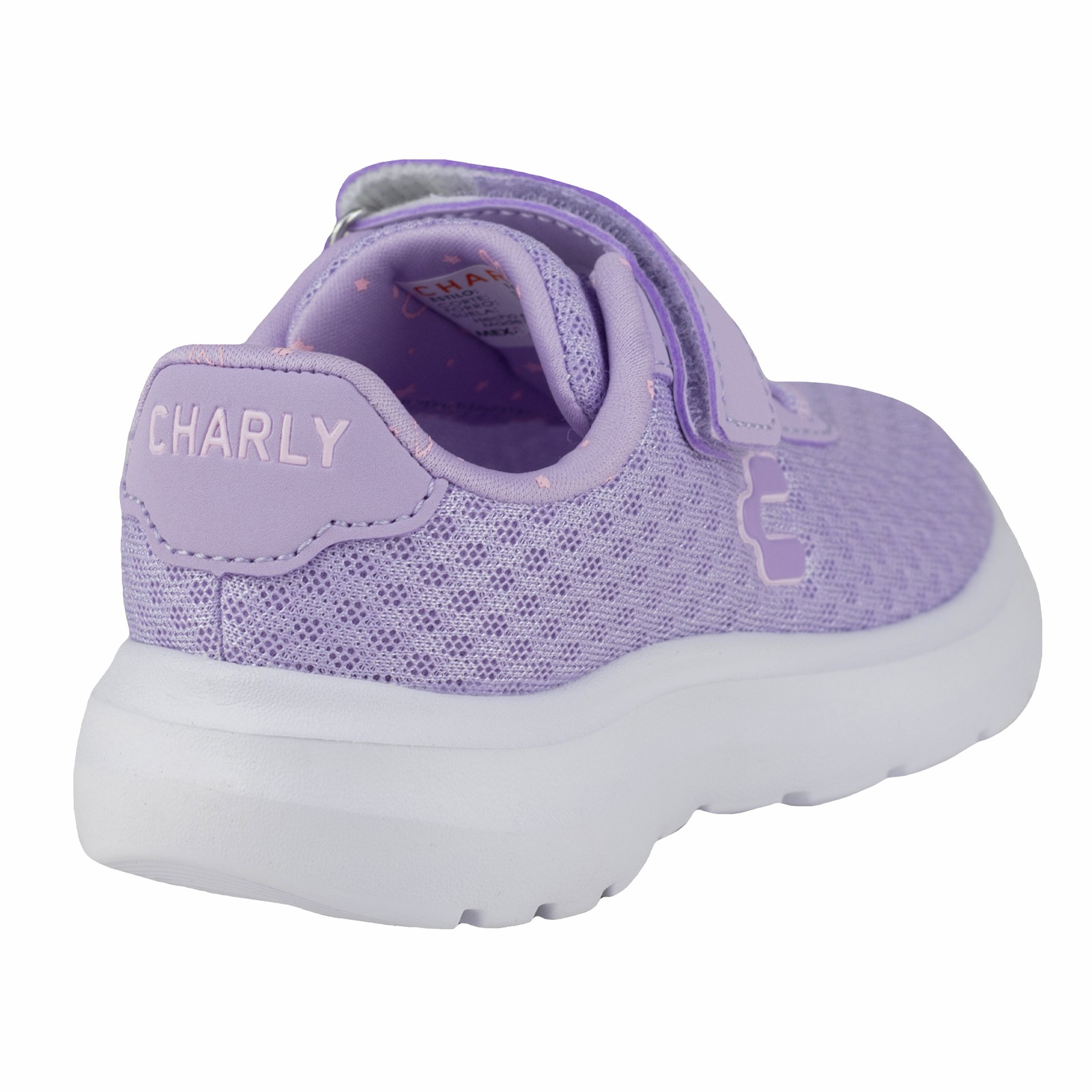 Tenis Charly Kids Para Ni&ntilde;a Running Deportivo 1065380 Lila Rosa Sport image number null