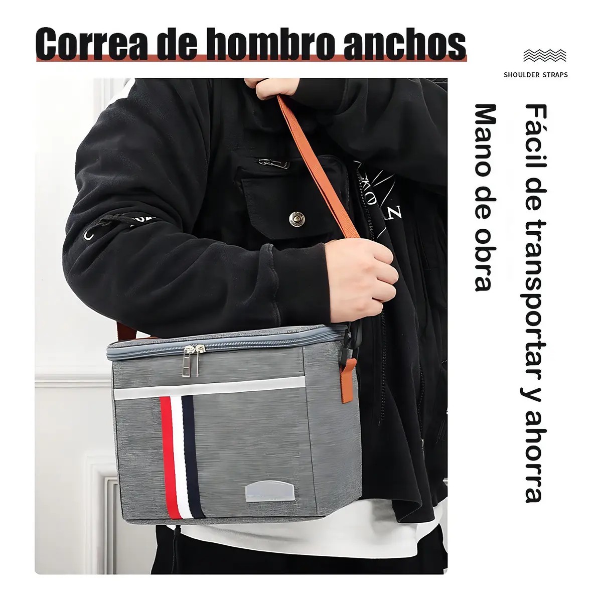 Lonchera Bolsa T&eacute;rmica Negro image number null