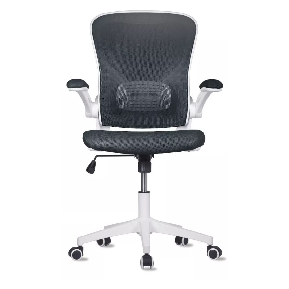 Silla Oficina Ejecutiva De Escritorio Ergon&oacute;mica Color Gris Plata image number null