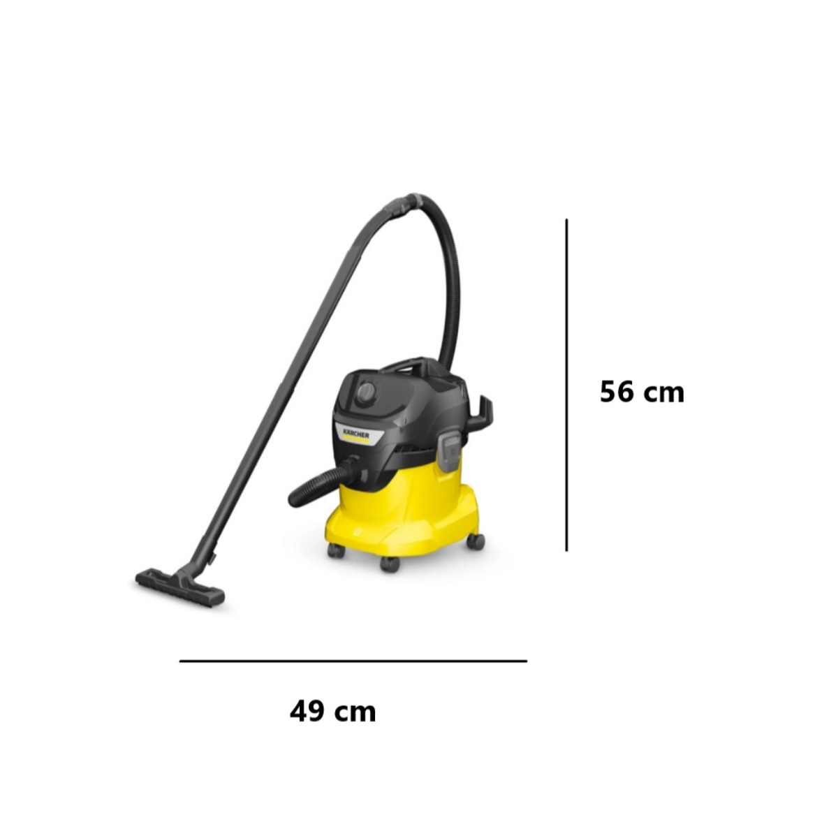 Aspiradora Karcher 20 Litros para S&oacute;lidos y L&iacute;quidos KWD 4 image number null