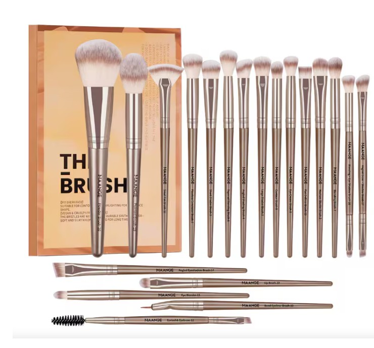 Set De 20 Brochas Dorado image number null