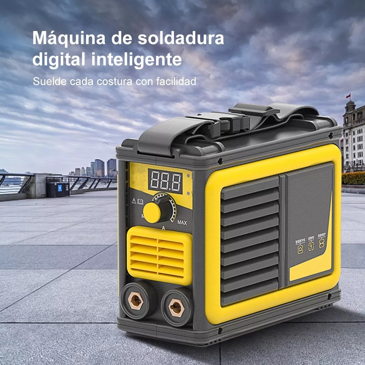 M&aacute;quina Soldadura Port&aacute;til Inversor Dc Mma 250 110v 9 Pcs image number null