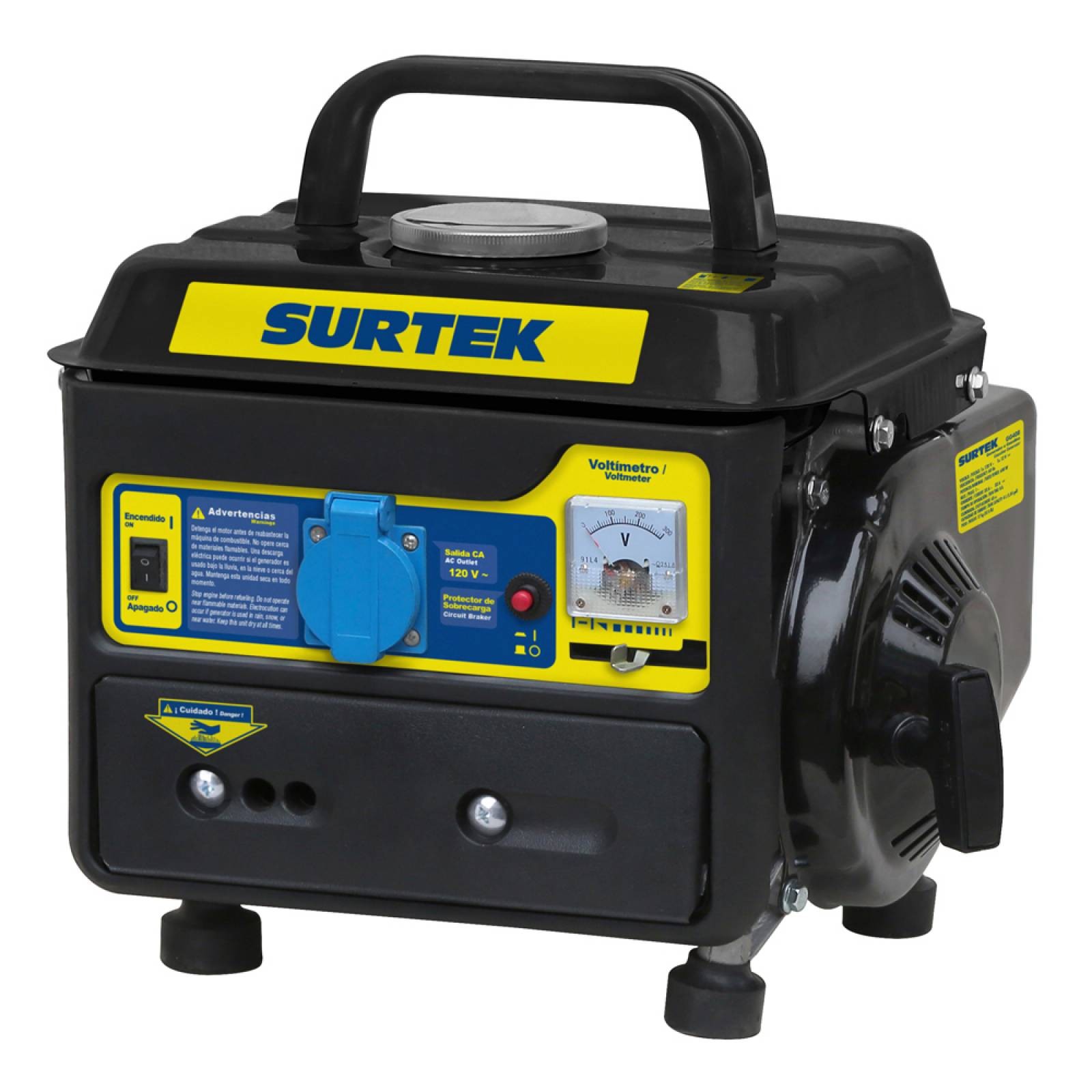 Generador Energ&iacute;a A Gasolina 800W 240v 2hp 2 Tiempos Surtek image number null