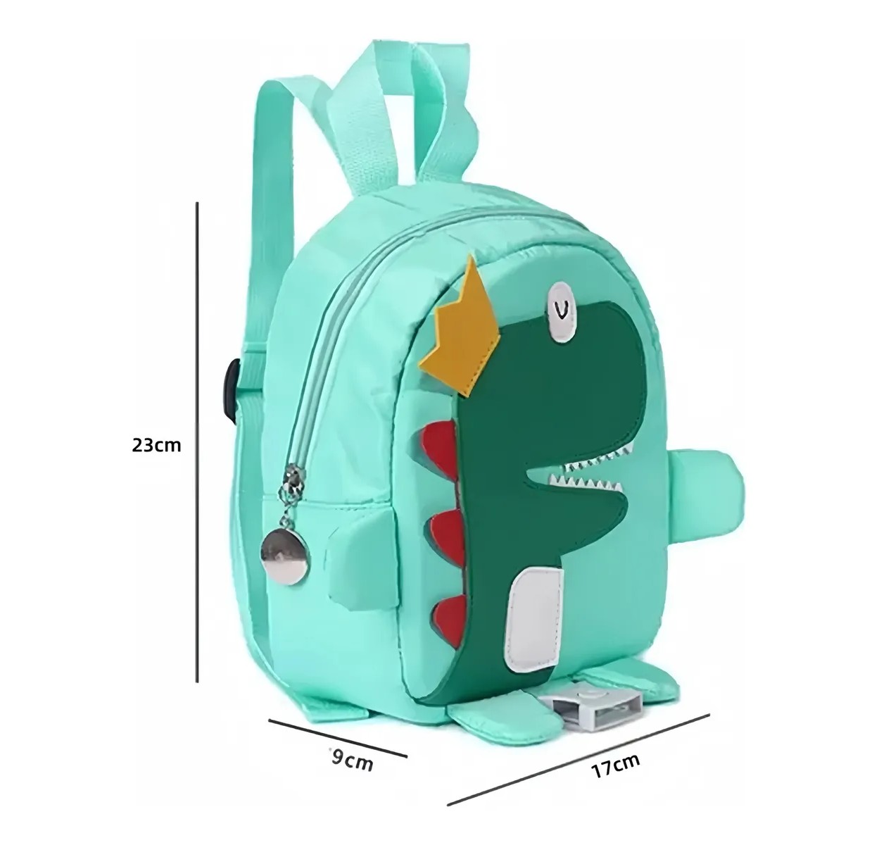 Mochila De Seguridad Para Ni&ntilde;os+cuerda Antip&eacute;rdida Verde image number null