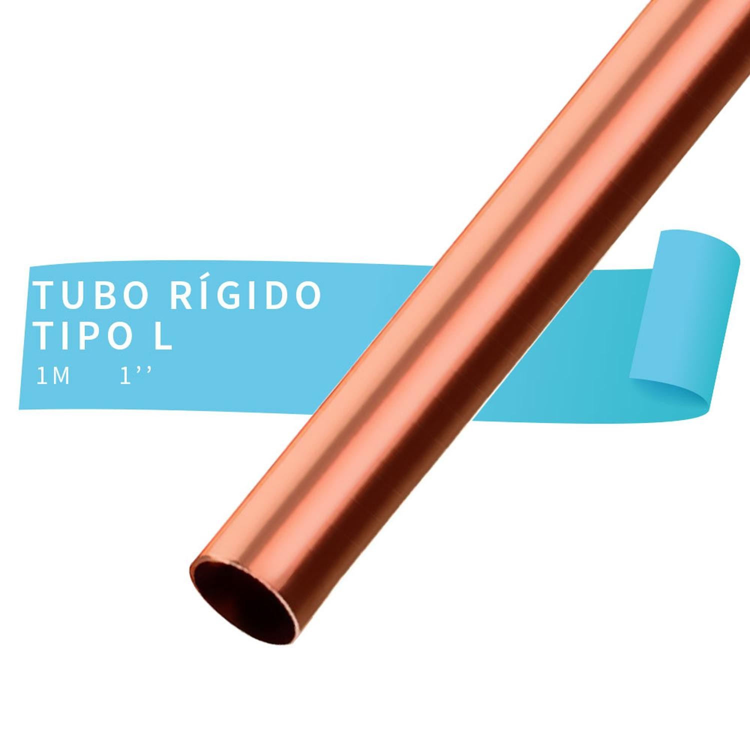 Tubo R&iacute;gido Tipo &rdquo;L&rdquo;, Tramo De 1" 25 Mm X 1 M image number null