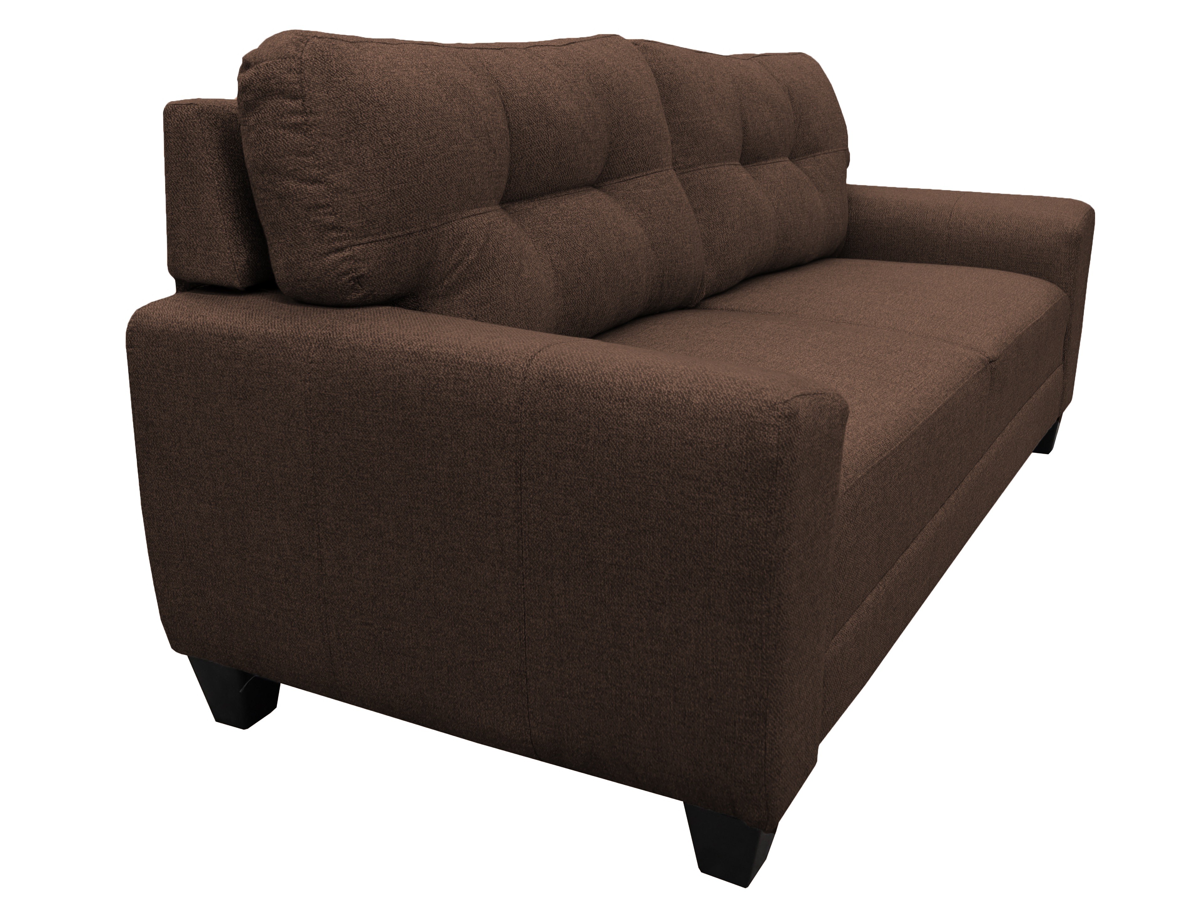 Sofa El Bazar Store Sidney Lino Chocolate 3 Plazas, Modular, Moderno, Sala image number null