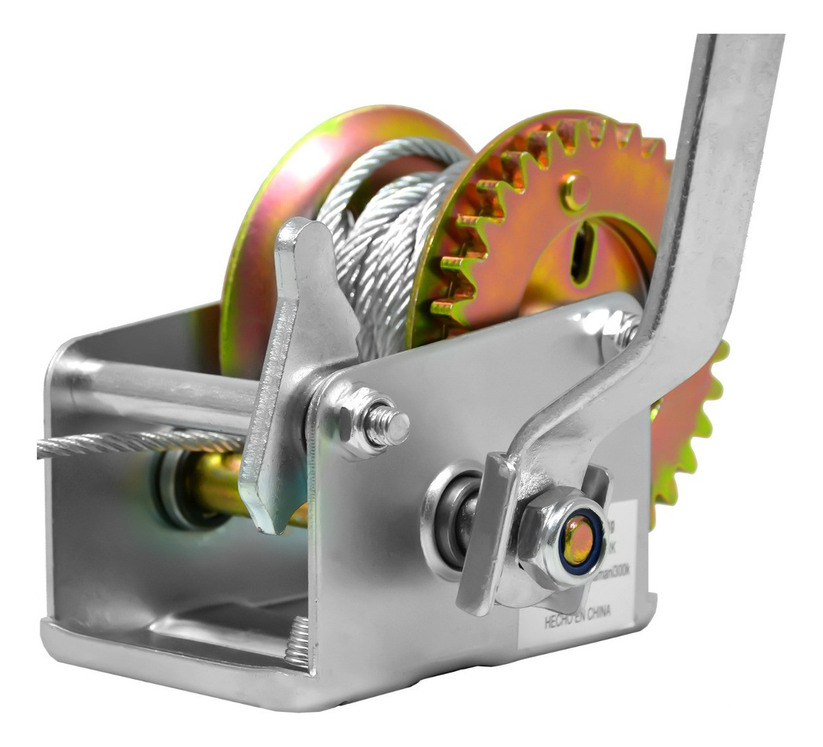 Malacate Winch Manual 661 Lb 300 Kg Cable Acero 650 Cm image number null