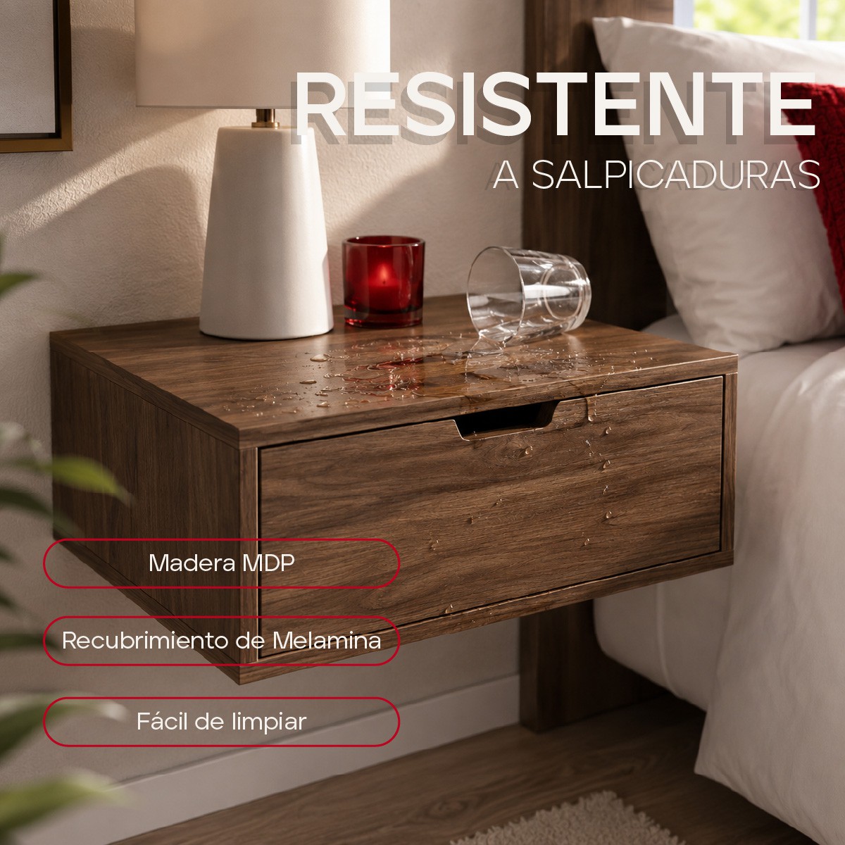 Set 2 Buros Essi, Atlas Del Descanso Color Nogal image number null