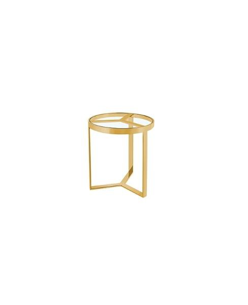 Mesa Lateral Olga Gold 500X500X535 - Dorado - Kessa. image number null