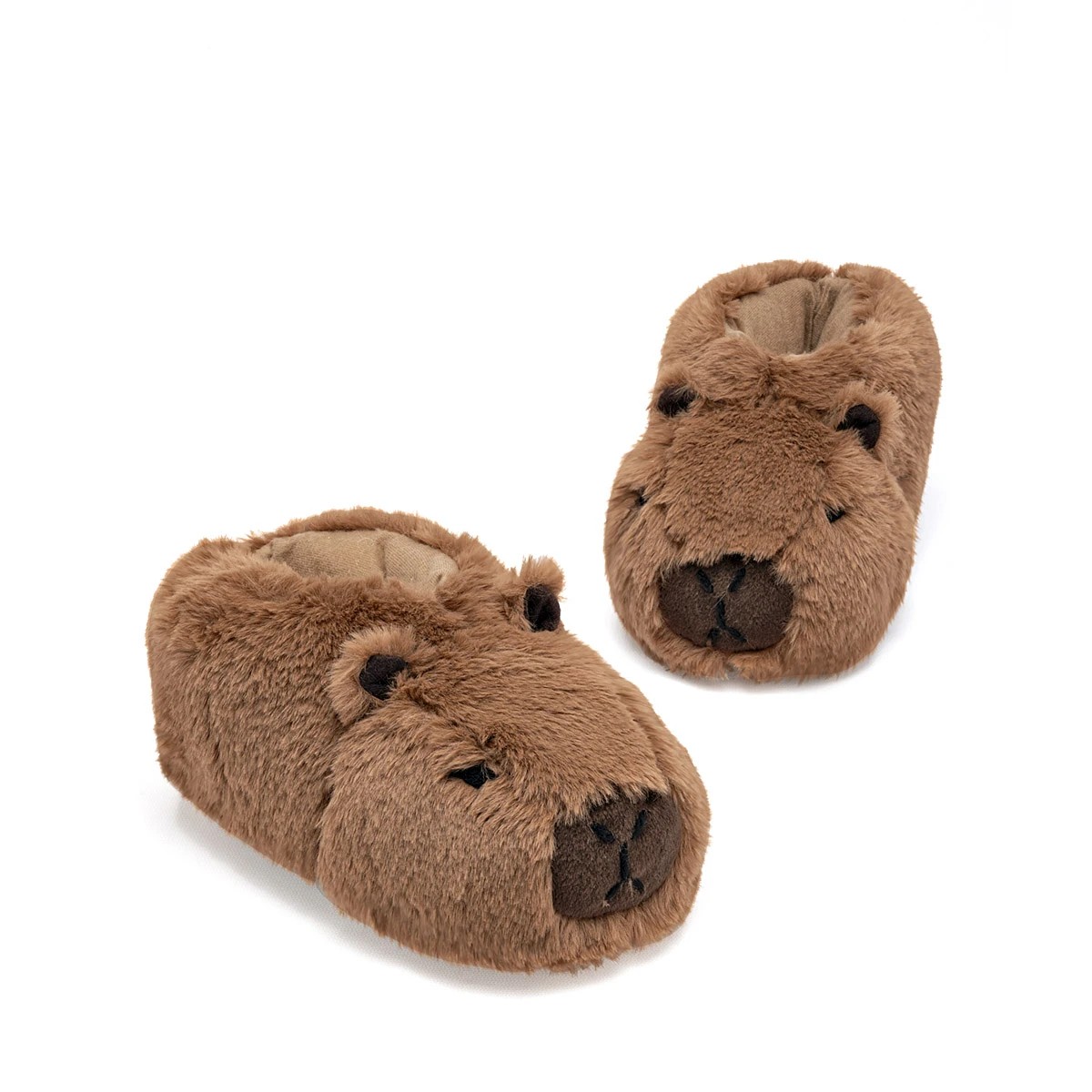 ZAPATO PANTUFLA Parvus Ni&Ntilde;A CAPIBARA COLOR CAFE image number null