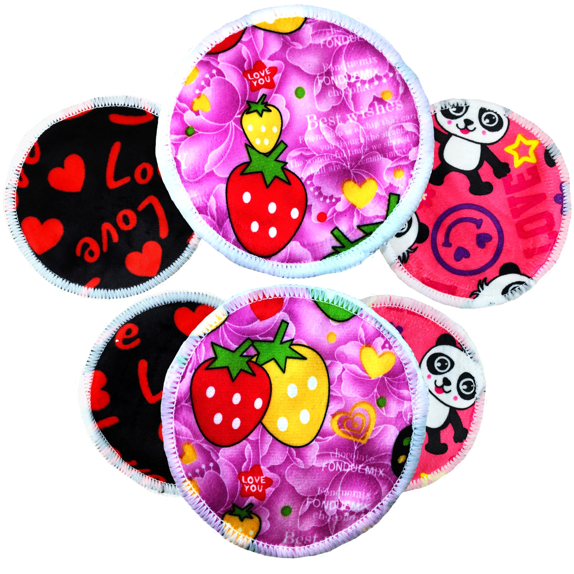 Protectores De Lactancia Lavables Ecol&oacute;gicos Tela Ecobaby Original M&aacute;s Bolsita Wetbag image number null