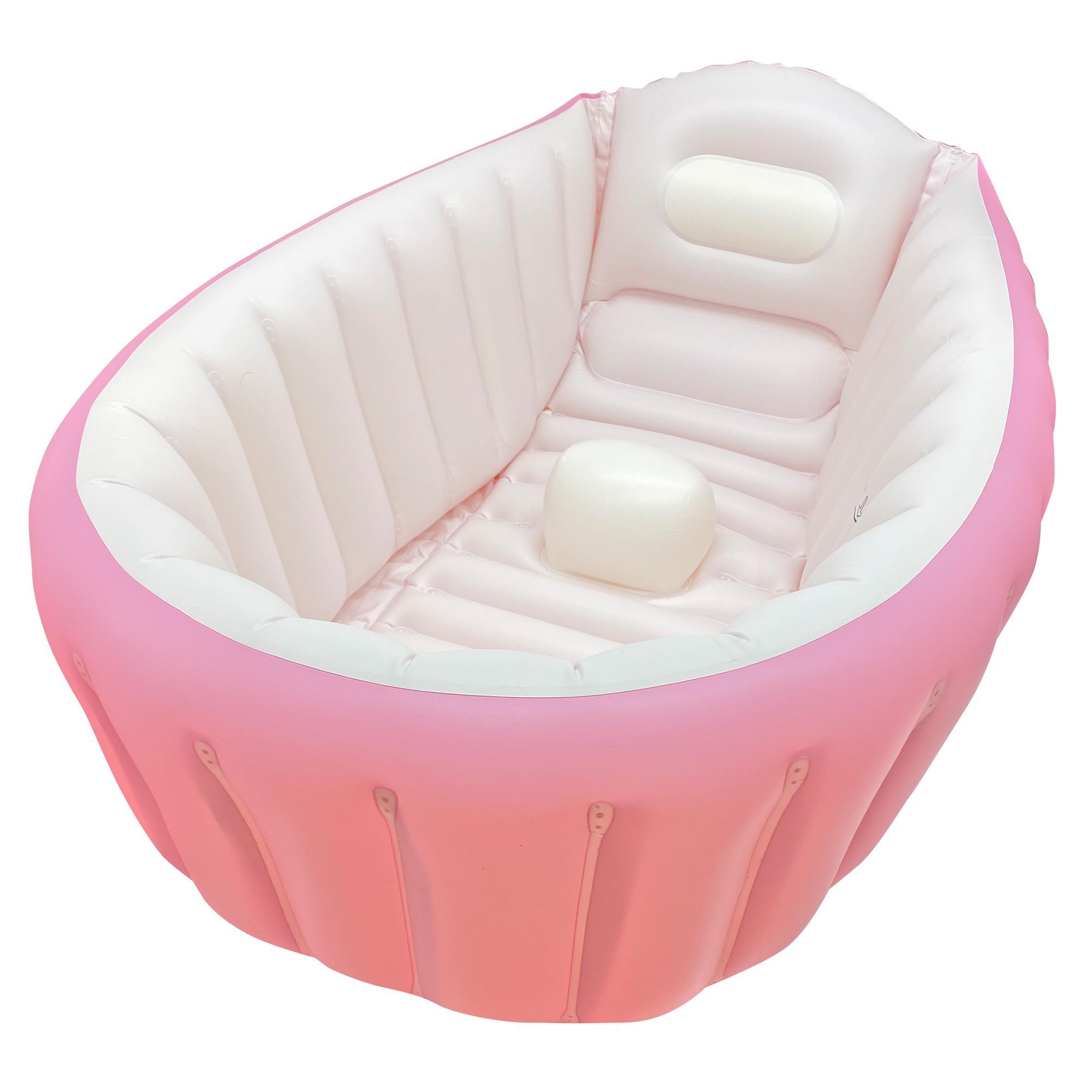 Ba&ntilde;era Inflable Para Reci&eacute;n Nacido Y Beb&eacute; Con Bomba Ecobaby Original image number null