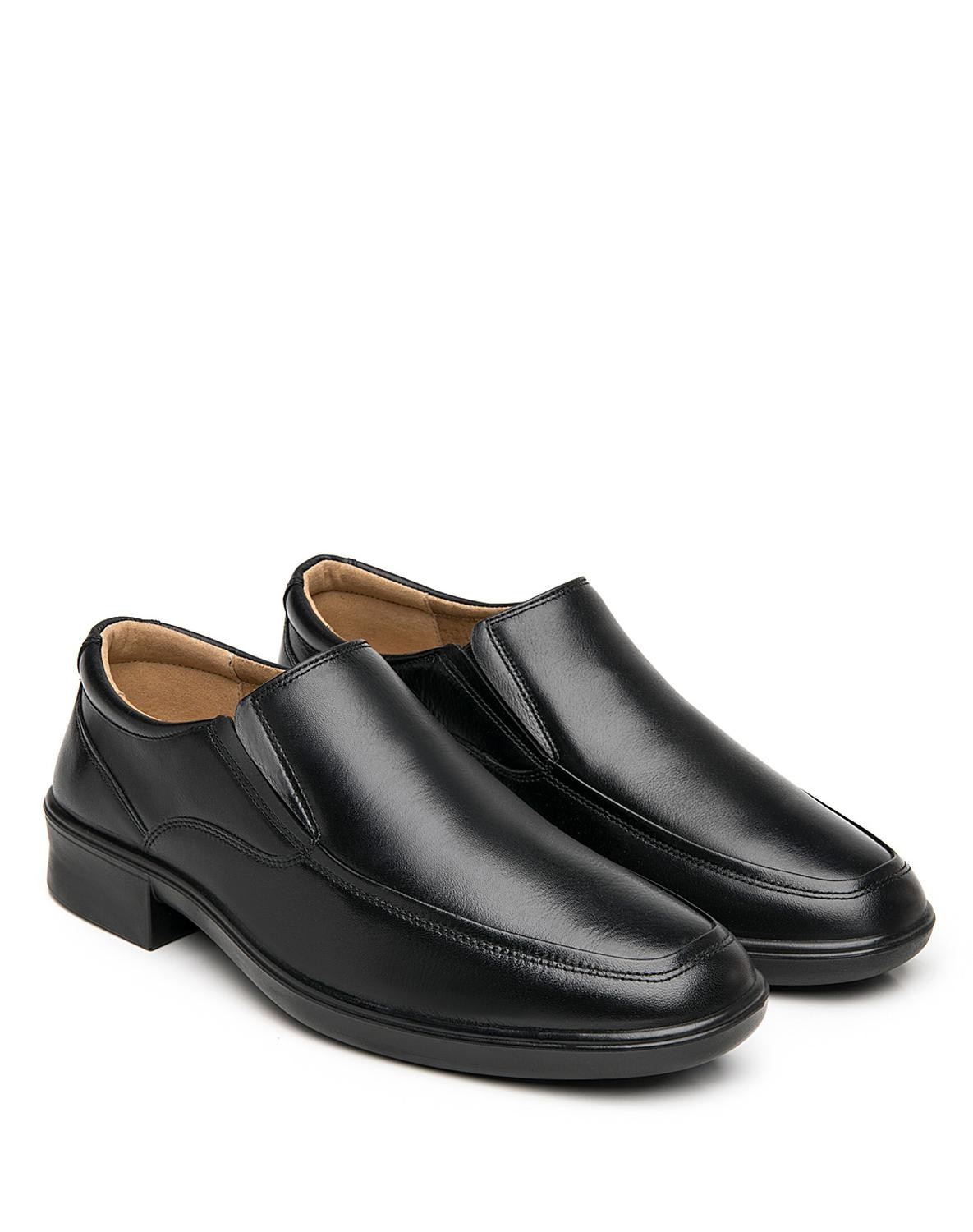 Zapato Hombre Mocasin Vestir Negro Piel Flexi 02504454 image number null