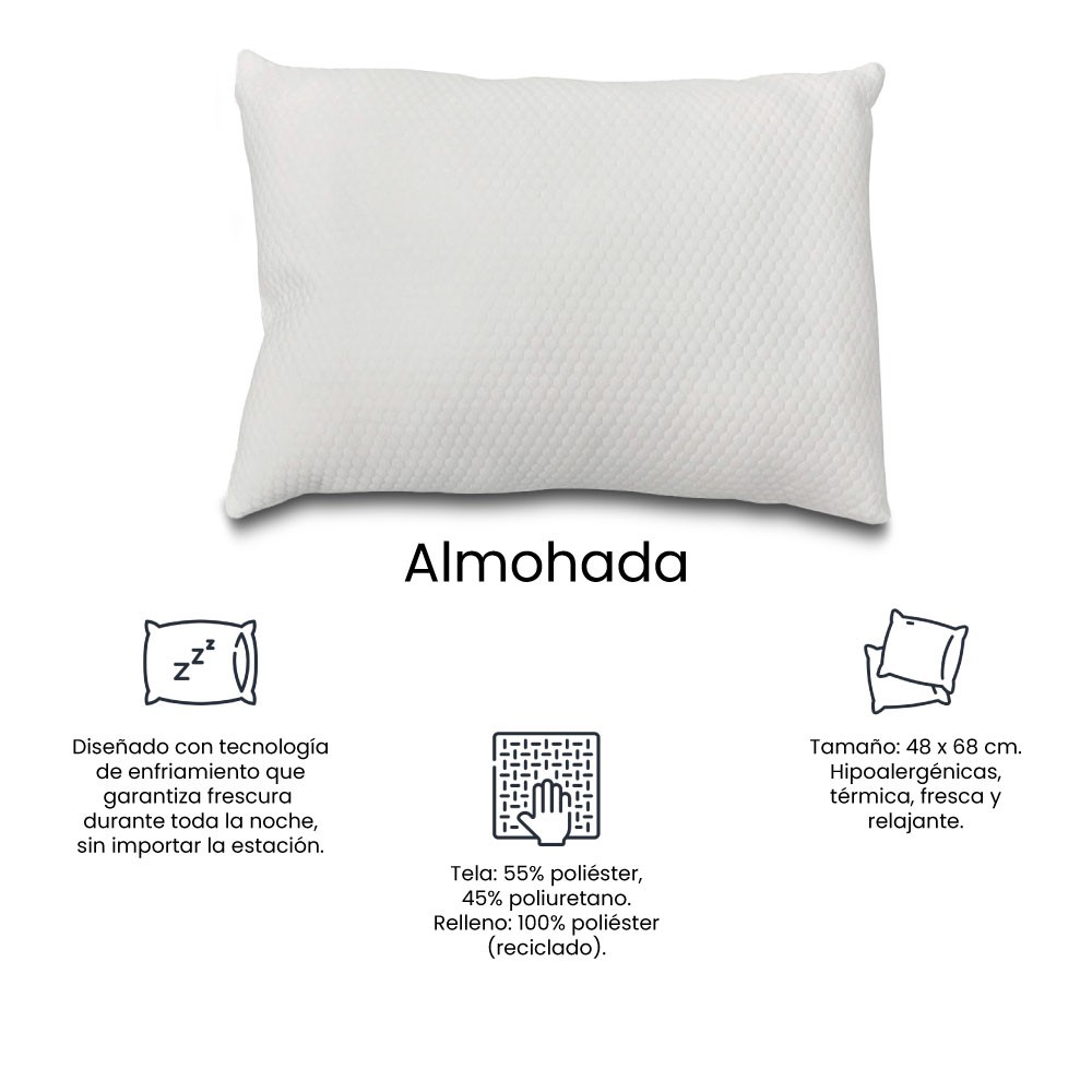 Protector de Colch&oacute;n Ultrasoft Spring Air King Size + 2 Almohadas Frosty image number null