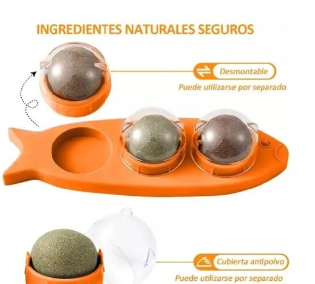 Catnip Ball,juguetes Con Hierba Gatera image number null