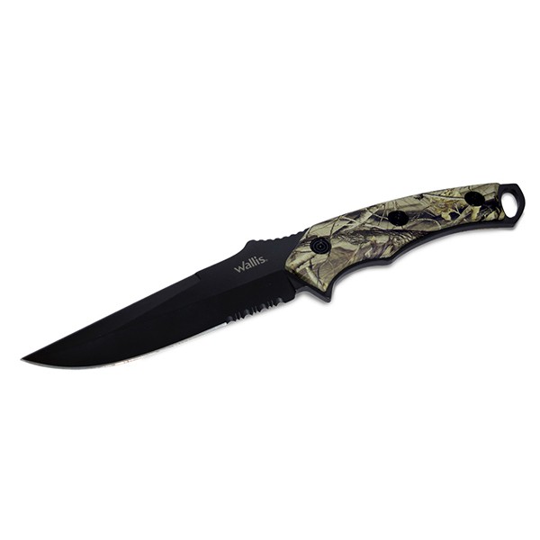 Cuchillo de Monte Wallis, mango PVC con funda image number null