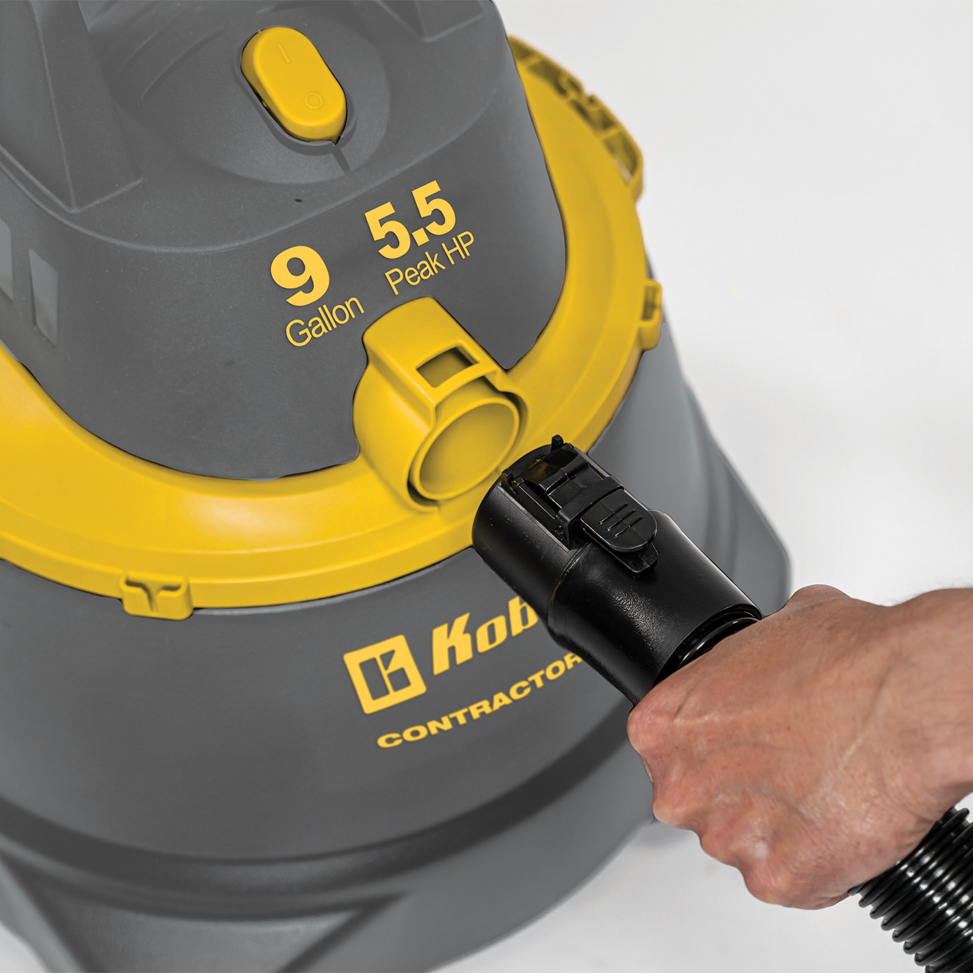 Aspiradora de uso Rudo Koblenz WD-9 C212 9 Gal. para Taller Gris. image number null