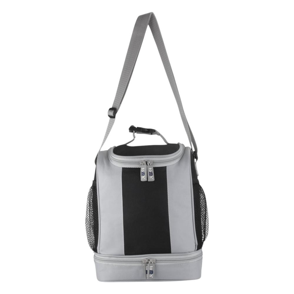 Paquete 10 piezas Lonchera promocional con doble compartimento impermeable image number null