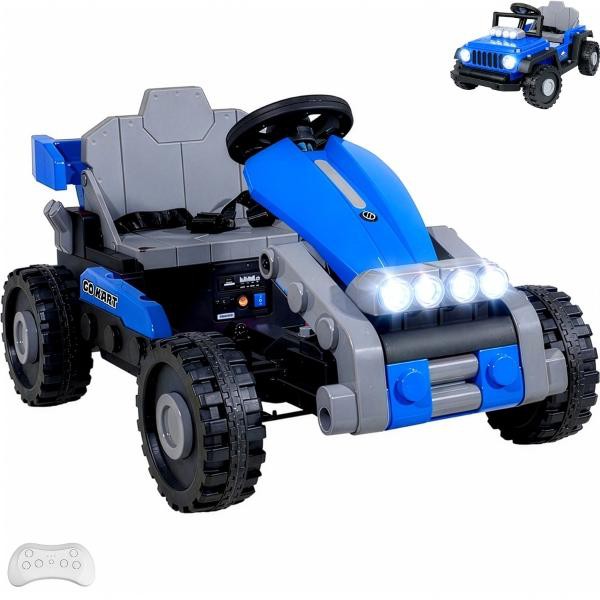 Carro Electrico Montable 2 En 1 Infantil Control Remoto 12 V Little Monkey image number null