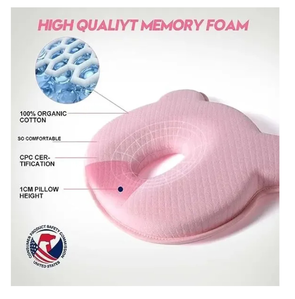 Almohada Para Beb&eacute; Foam ROSA image number null