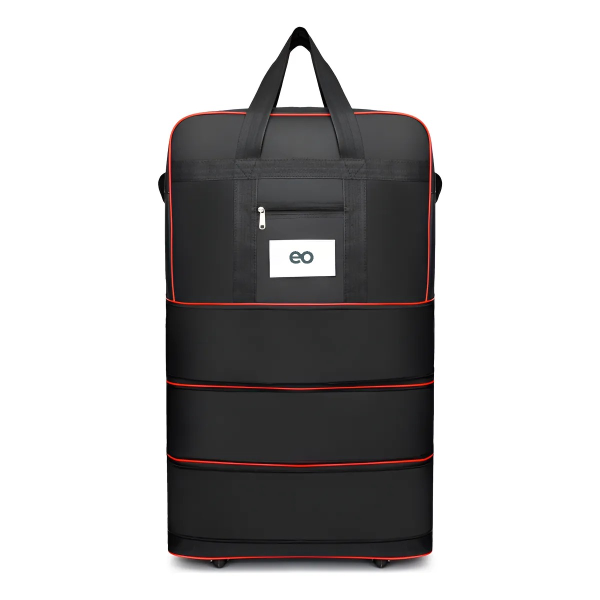Maleta Deportiva Viaje Bolsa Mochila Gym Con Ruedas Color Negro 60l image number null