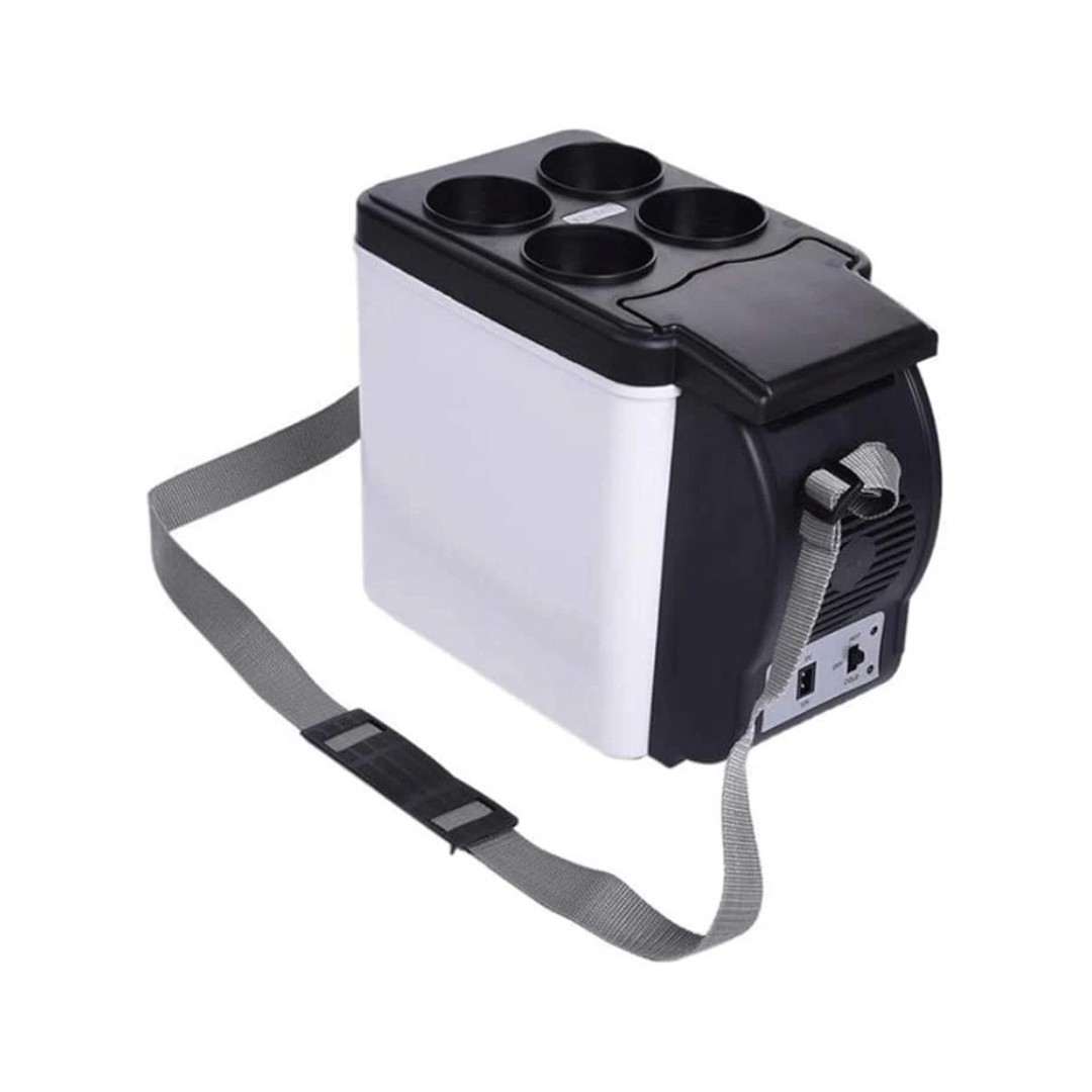 Mini Nevera 6L Port&aacute;til, Funci&oacute;n Fr&iacute;o y Calor, Ideal para Coche, Hogar y Camping, Compacta y Silenciosa image number null