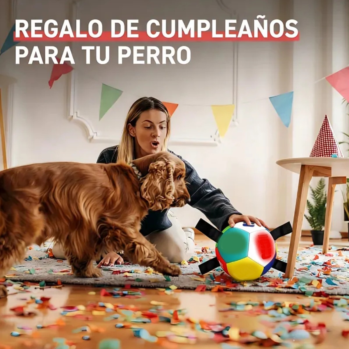 Pelota Interactiva Para Mascota Color Negro image number null