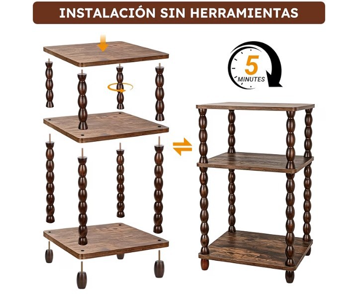 Mesa auxiliar sala recamara oficina image number null