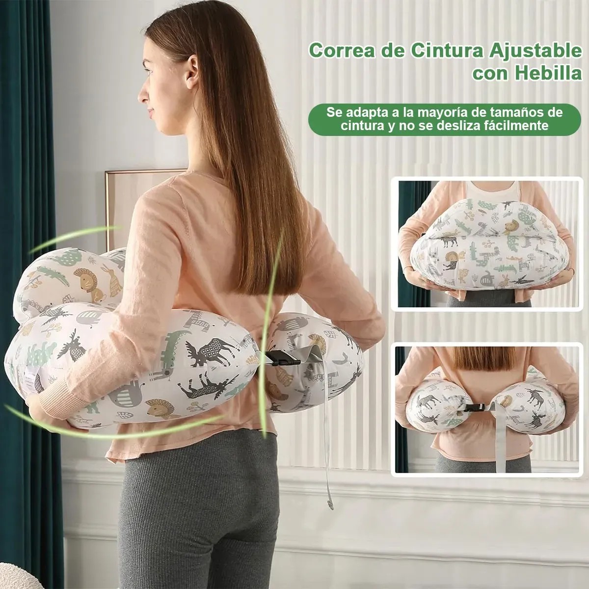 Almohada Cojin De Lactancia Para Beb&eacute; Amamantar Antirreflujo image number null