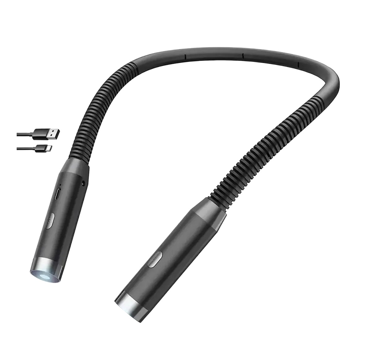 Luz De Lectura Led Con Brillo Ajustable Negro image number null