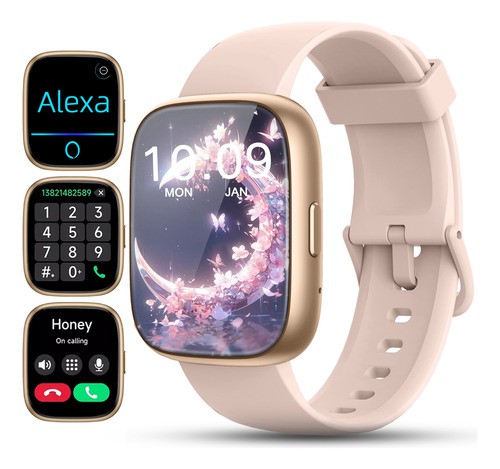 Reloj Inteligente Smartwatch Llamadas Bluetooth Para Alexa image number null