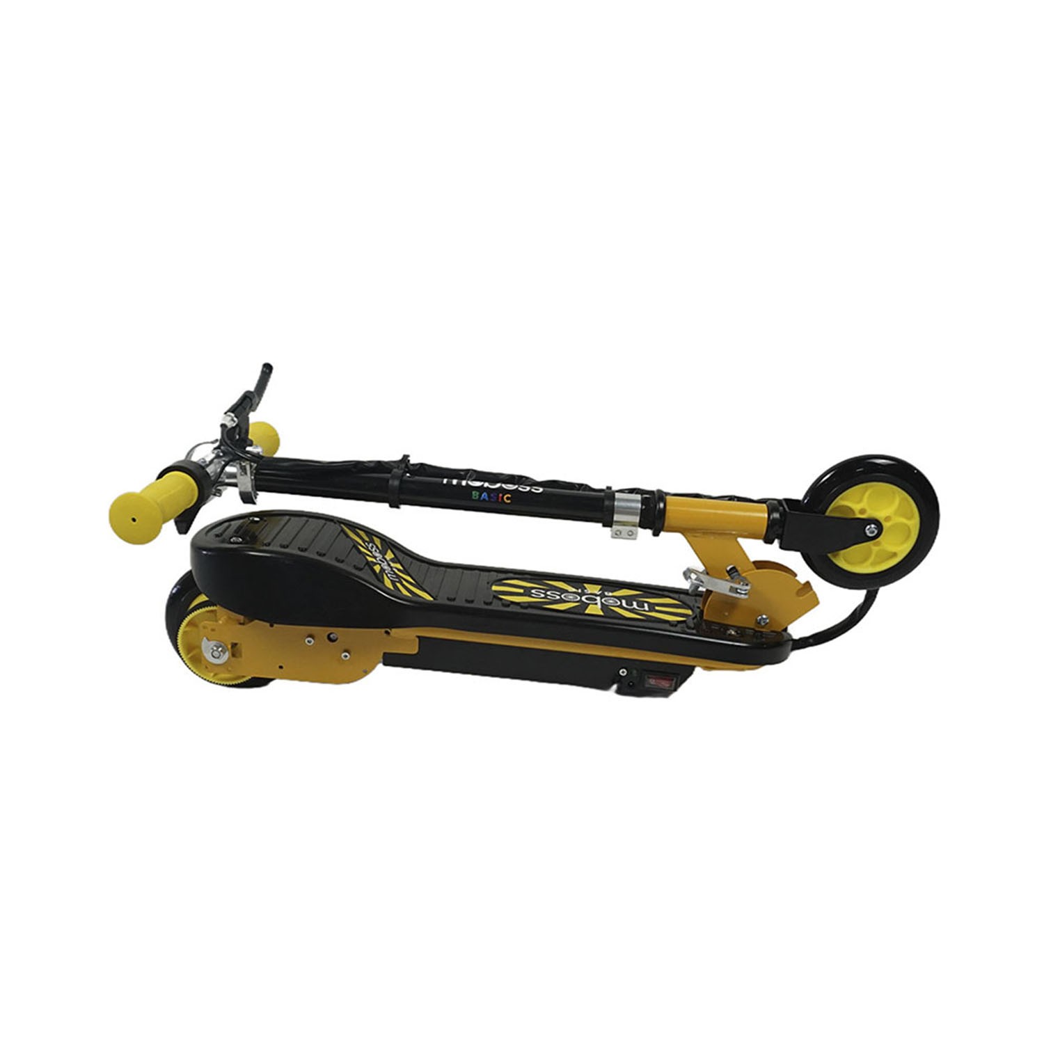 Scooter Electrico Infantil Plegable Moboss CD2 24V Amarillo image number null