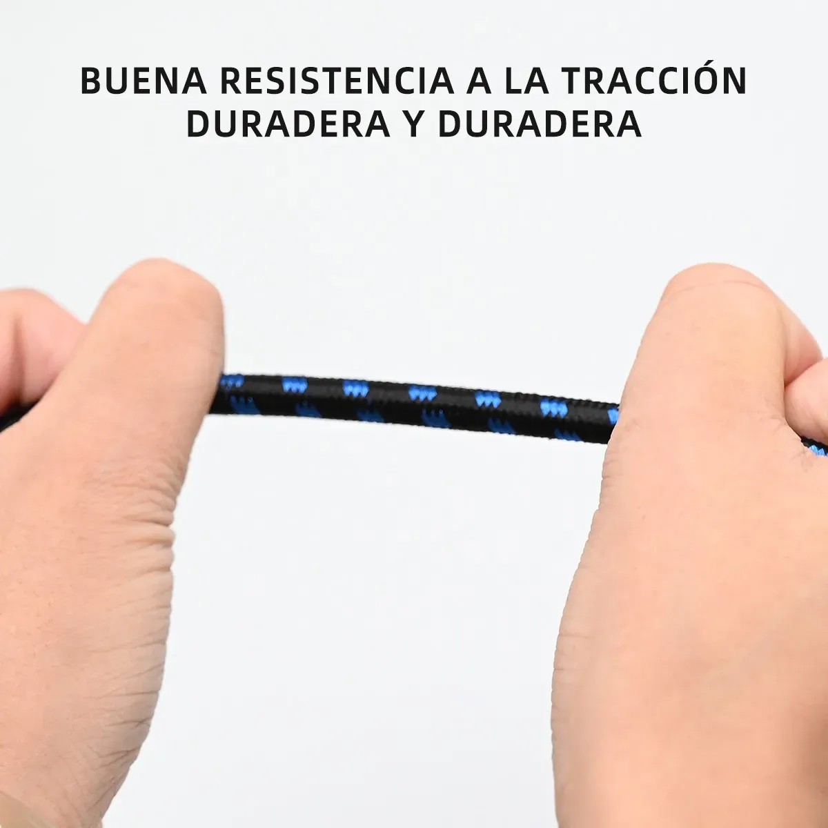 Cable Guitarra De Instrumento El&eacute;ctrico Amplificador De Bajo Color Azul/Negro image number null