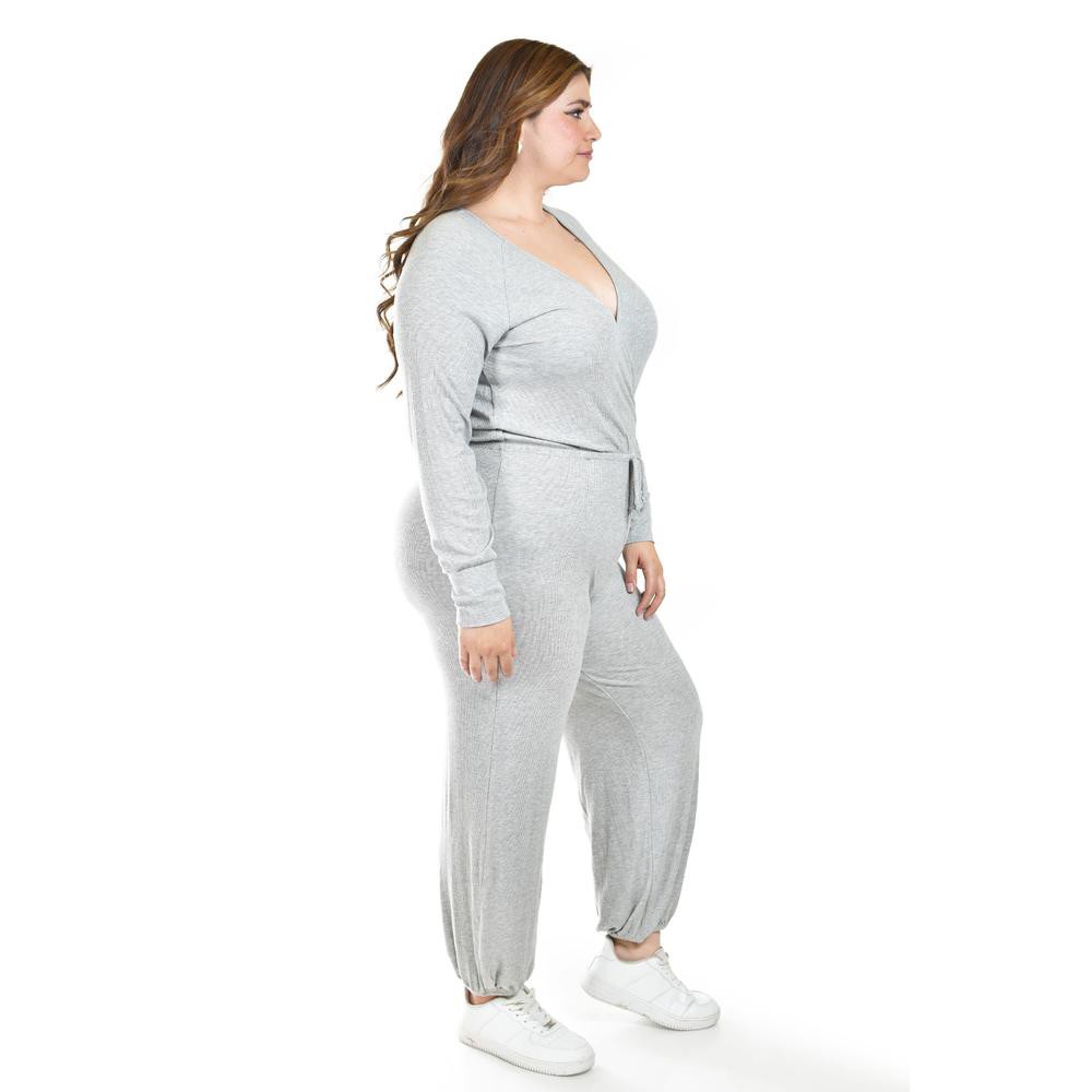 Jumpsuit casual Roman Fashion / Tallas Extras, 2612 (Gris) image number null
