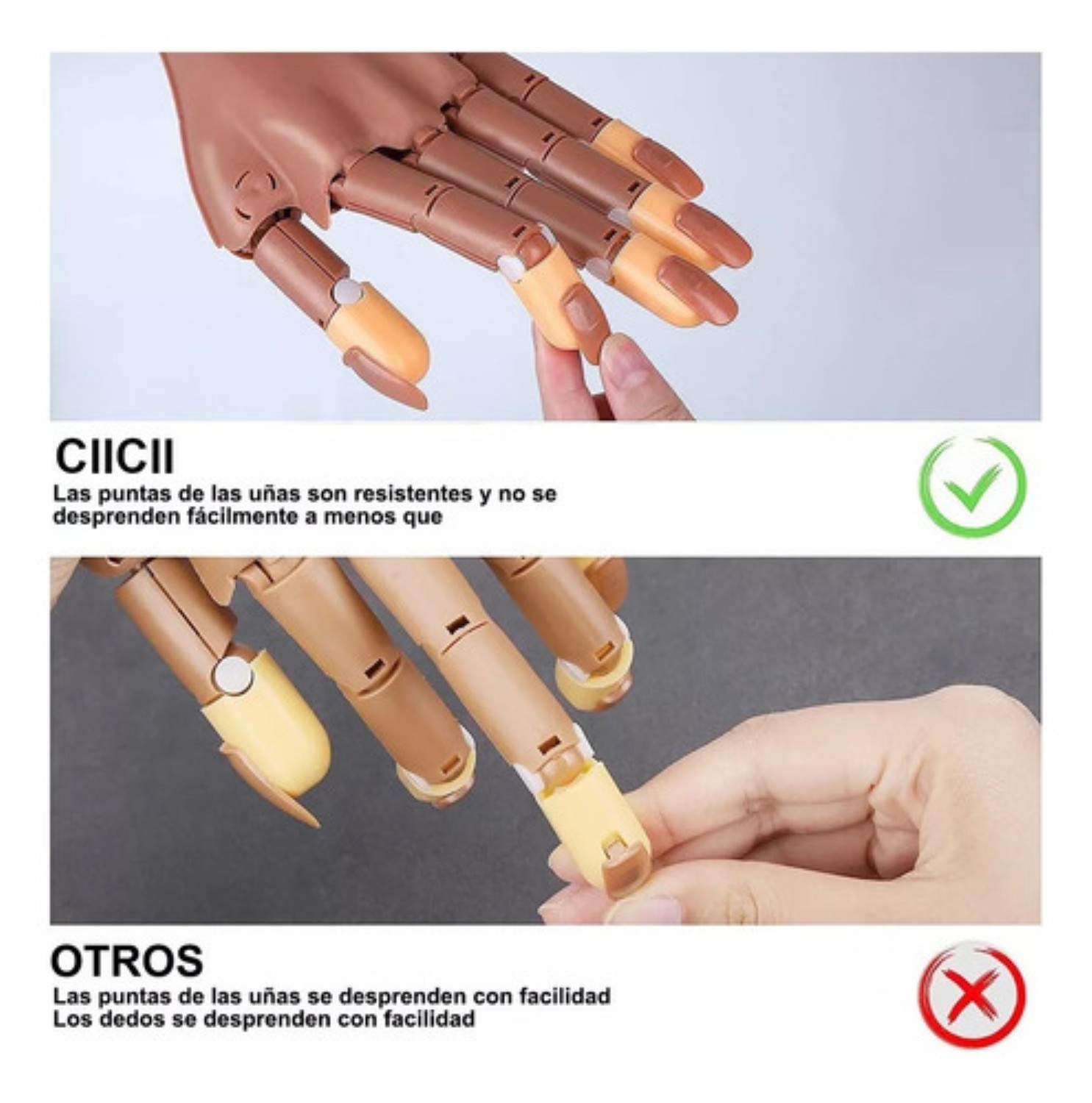 Manos Especiales Para La Pr&aacute;ctica De Las U&ntilde;as Con 100 Tips image number null