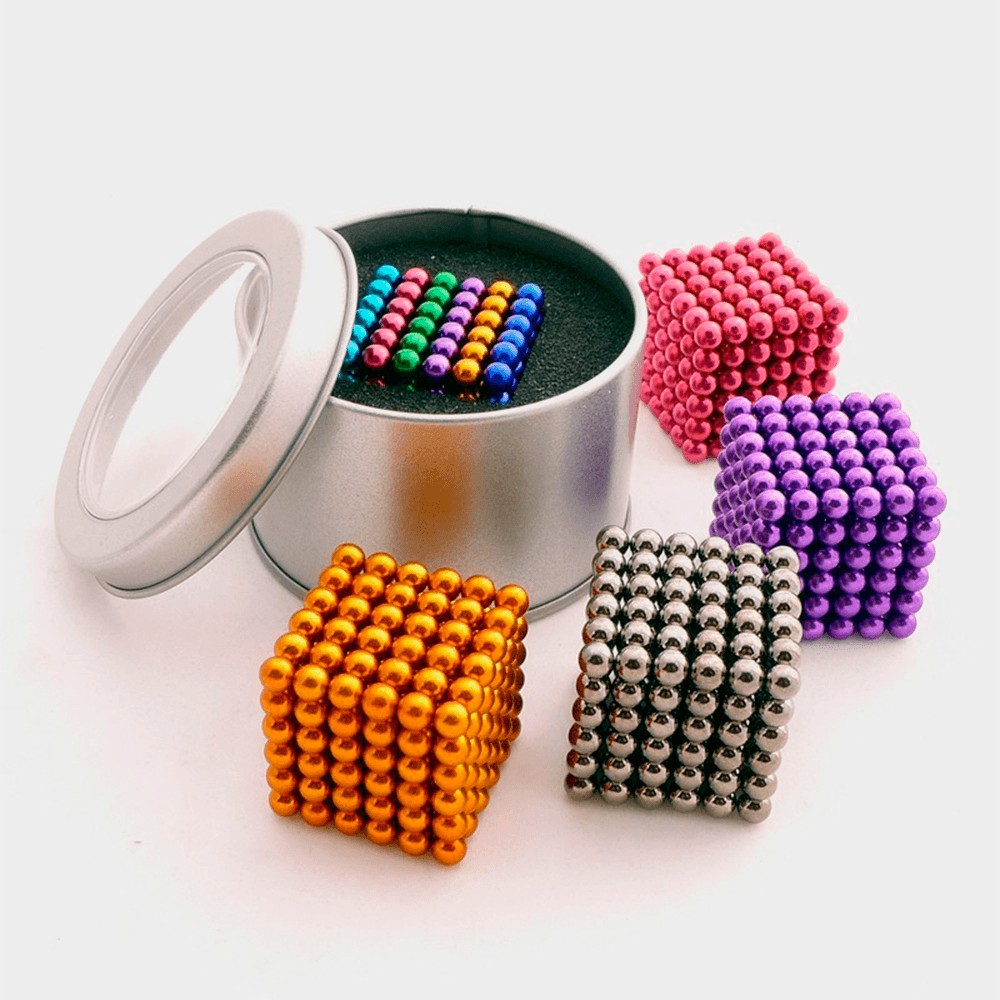 Cubo Magn&eacute;tico Magic Magnet Cube El Juguete, 216pcs 5mm. image number null