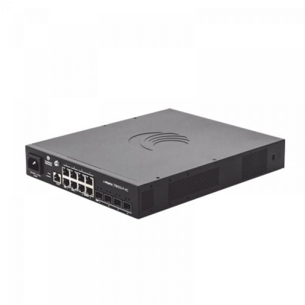 Switch Cambium cnMatrix TX1012-AC-P PoE 8 Puertos Gigabit + 4 SFP+ 200W L2/L3 Gesti&oacute;n Nube image number null