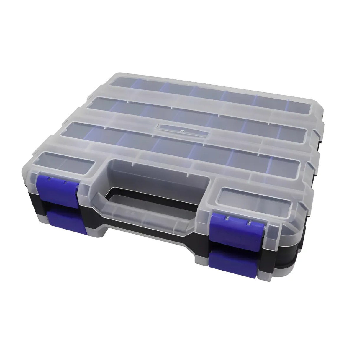 Organizador De Herramientas De Doble Cara Con Separadores Azul image number null