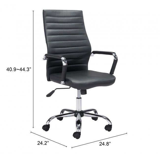 Silla de Oficina Primero Negro - Kessa. image number null