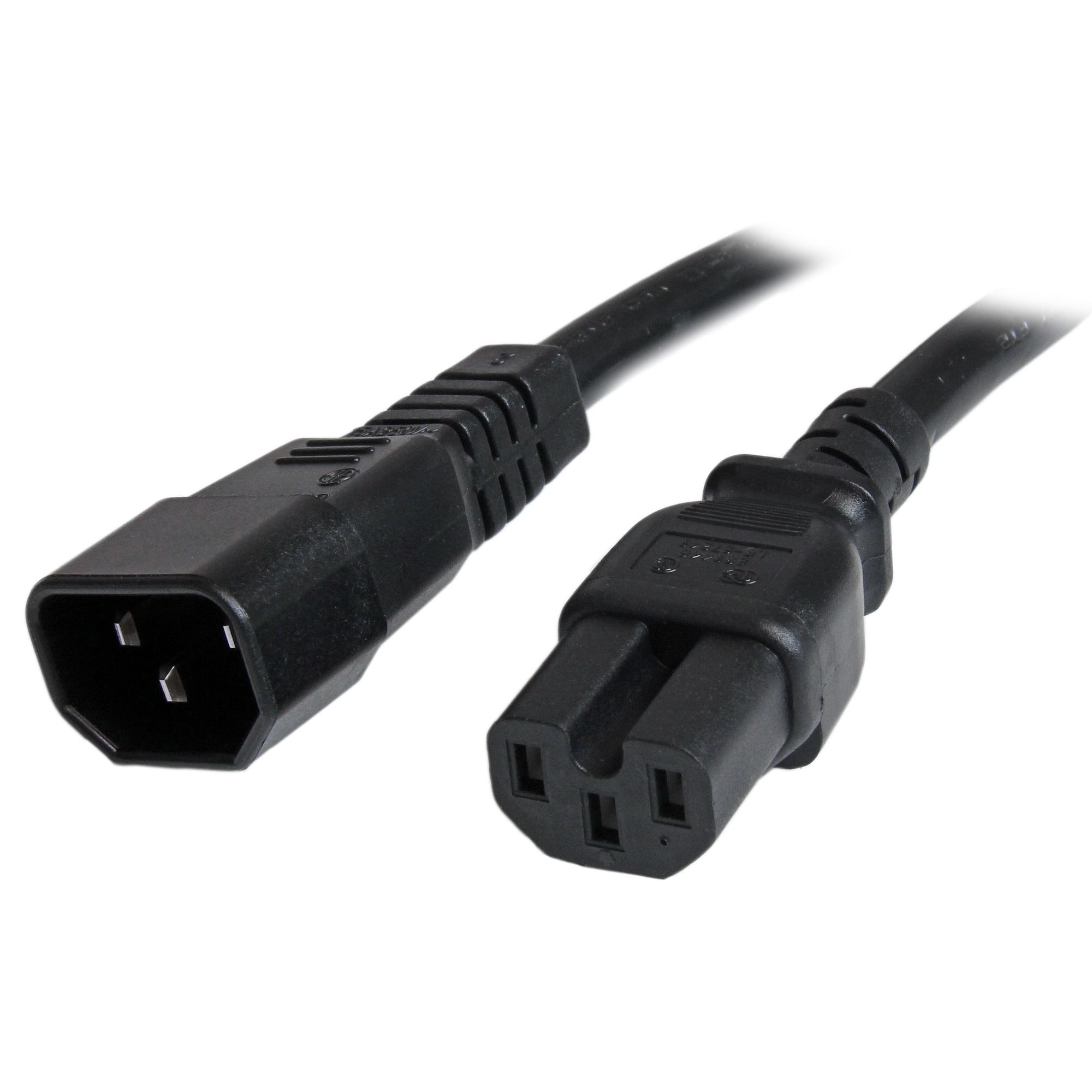 StarTech.com Cable de Alimentaci&oacute;n C14 a C15 1.8 m 14 AWG SJT para Servidores image number null