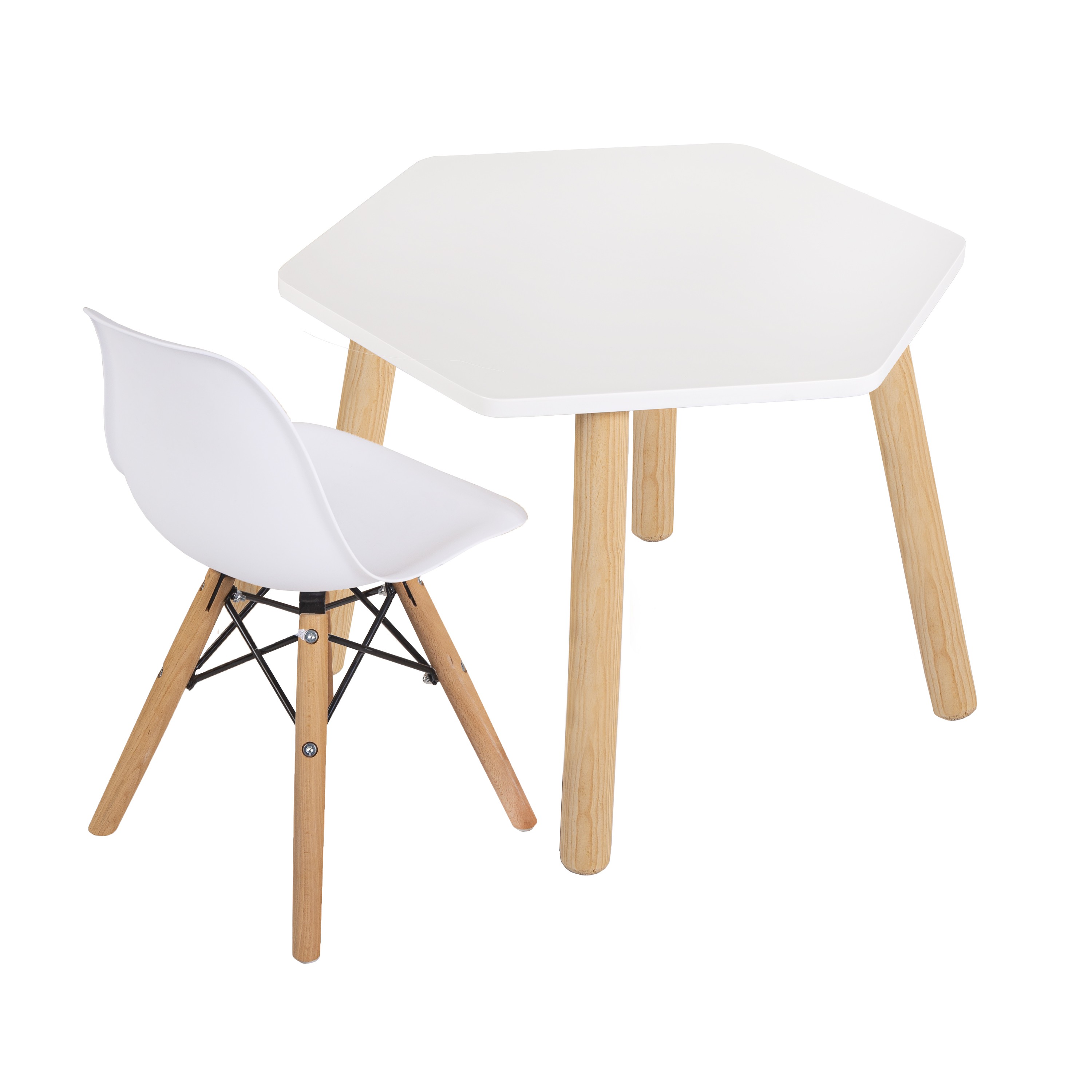 Mesa con silla para ni&ntilde;os &ndash; 7 acabados mate. image number null