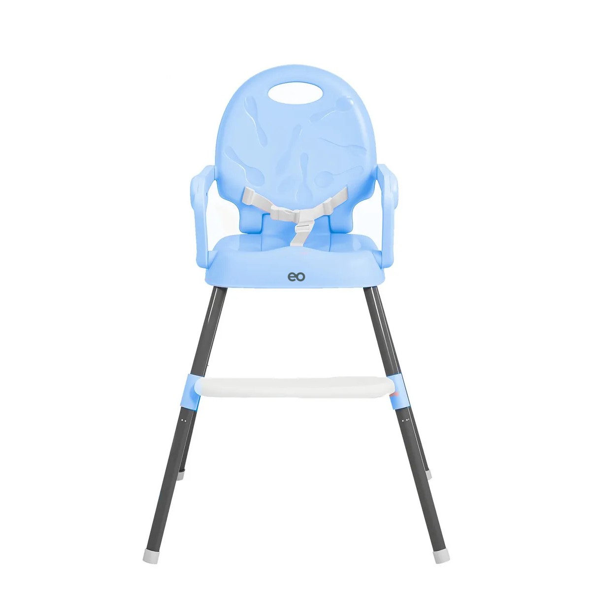 Silla Periquera Para Bebe Alta Plegable Portatil 3 En 1 Color Azul image number null