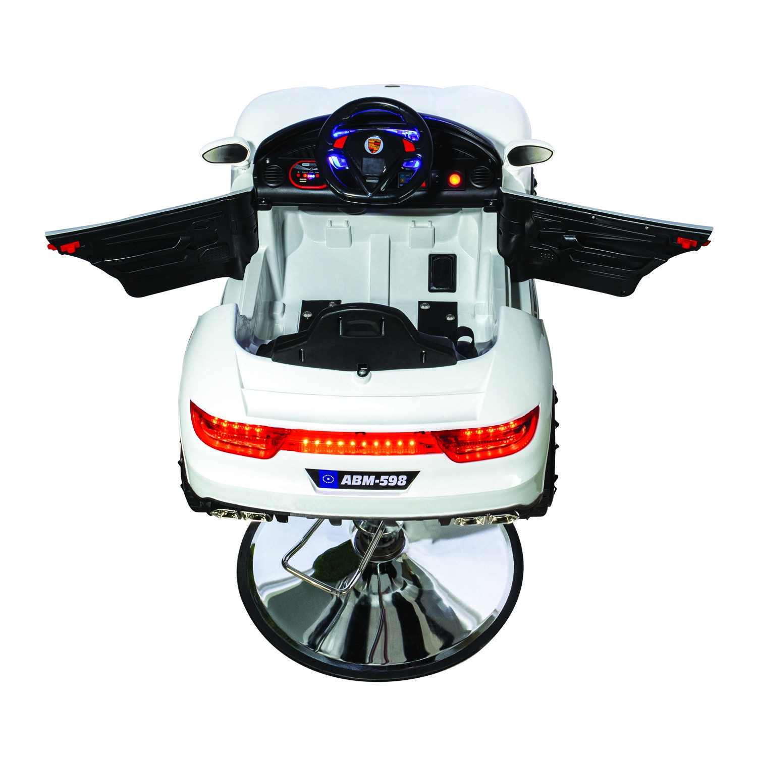 Silla infantil hidr&aacute;ulica Carrito electrico Blanco CB02 Letmex image number null