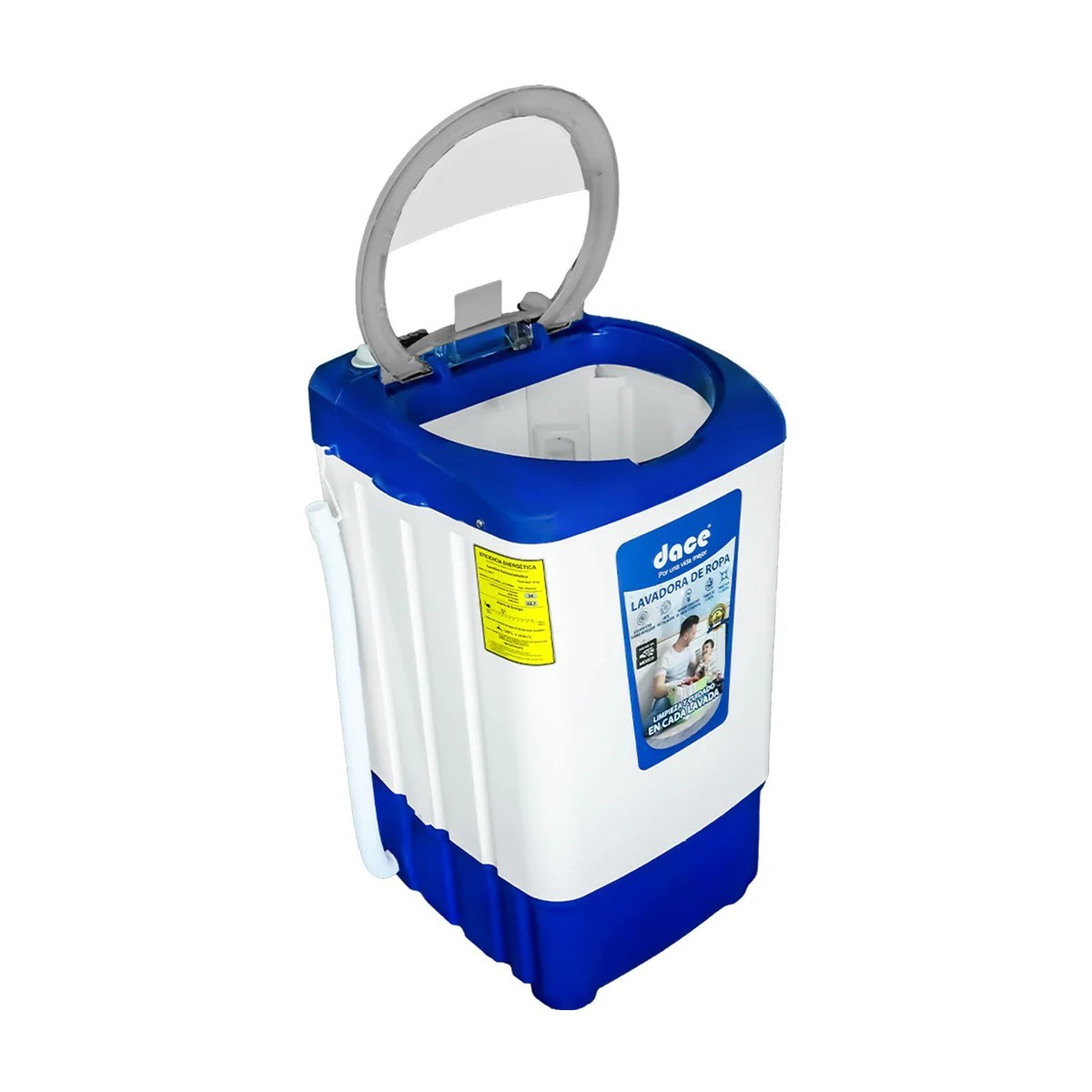 Lavadora Compacta Dace 12 Kilos Blanca LA121PPBA image number null