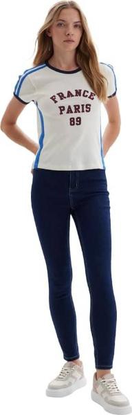 Jeans casual dama azul indigo Atmosphere Dnm modelo CA59 image number null