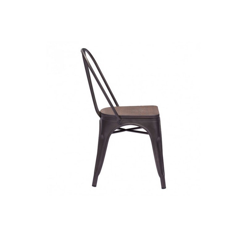 Silla Elio - Madera Rustica - Kessa. image number null