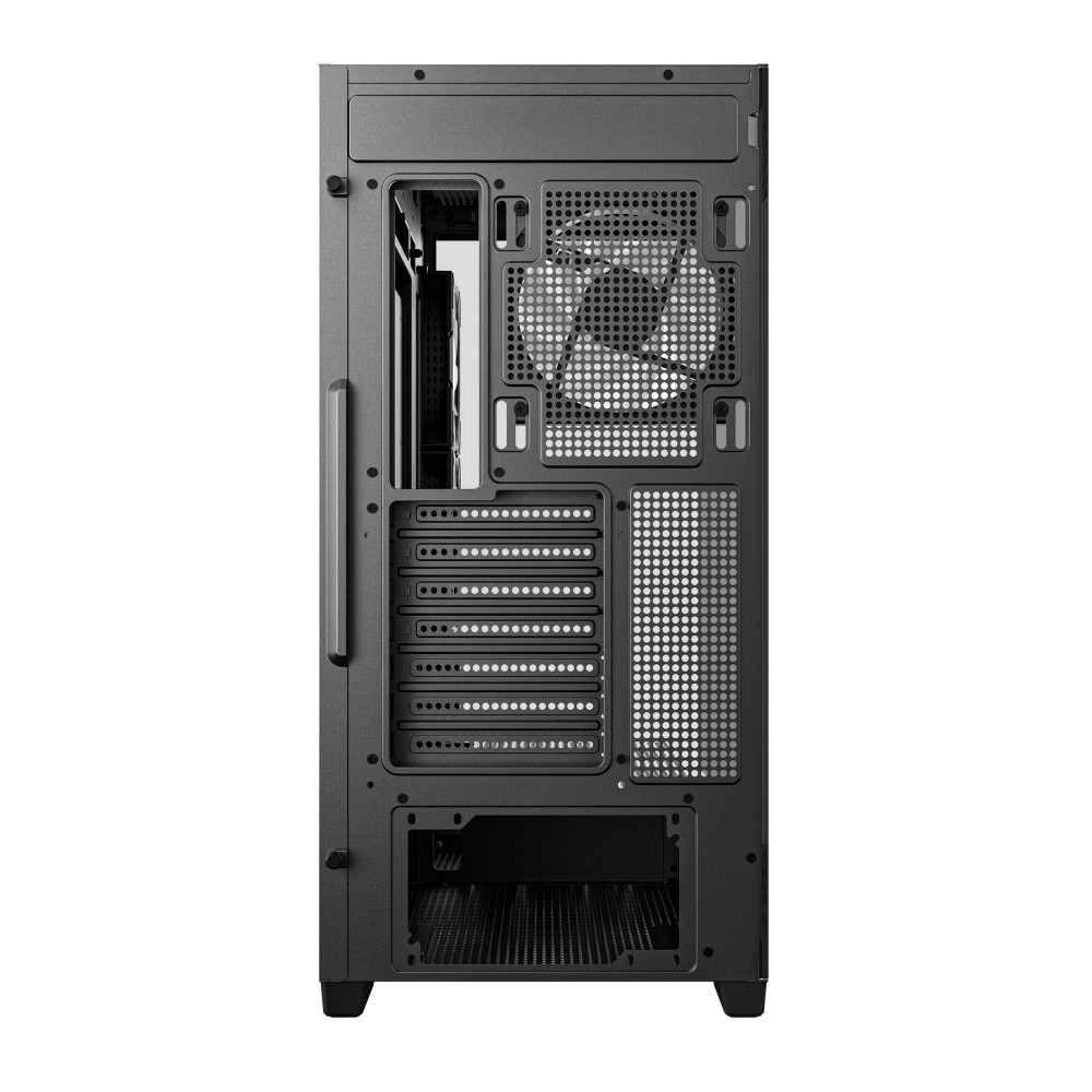 Gabinete DeepCool CG580 4F, Midi-Tower, ATX/Micro-ATX/Mini-ITX, USB 3.0, sin Fuente, 4 Ventiladores Instalados, Negro image number null